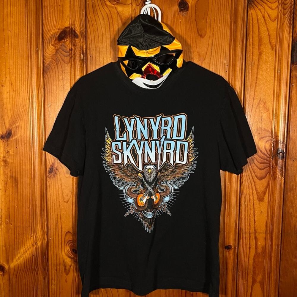 Lynyrd Skynyrd L Rock T-Shirt Black Regular